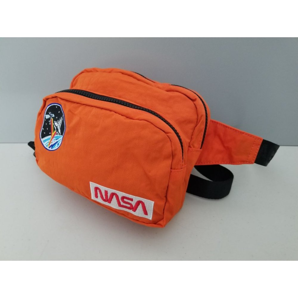 Baggu NASA Space Shuttle Orange Fanny Pack Belt Bag - Picture 4 of 9